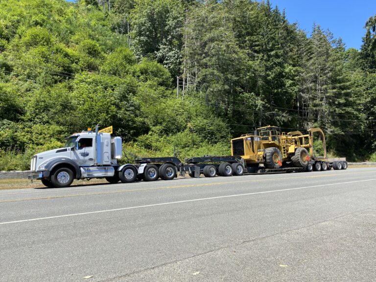 heavy machinery transport company in Oregon