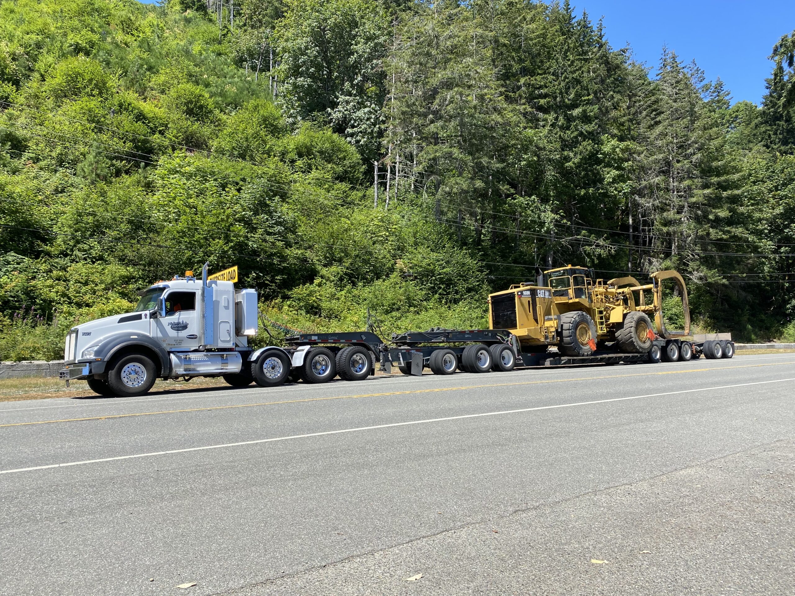 heavy machinery transport company in Oregon