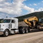 lowboy trailer transport in Oregon
